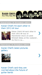 Mobile Screenshot of kaiser-chiefs-tour.blogspot.com