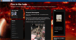 Desktop Screenshot of fire-inthehole.blogspot.com