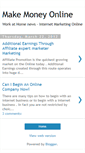 Mobile Screenshot of onlinemoneymaker-blog.blogspot.com