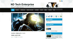 Desktop Screenshot of ndtechenterprise.blogspot.com