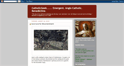 Desktop Screenshot of catholicgeek.blogspot.com