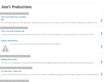Tablet Screenshot of josesproductions.blogspot.com