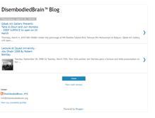 Tablet Screenshot of disembodiedbrainnyc.blogspot.com