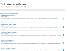 Tablet Screenshot of besthomesecurityinfo.blogspot.com