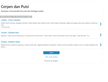 Tablet Screenshot of kumpulan-cerpen-puisi.blogspot.com