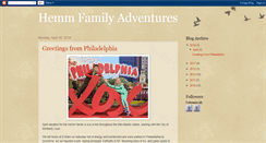 Desktop Screenshot of hemmfamilyadventures.blogspot.com