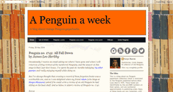 Desktop Screenshot of apenguinaweek.blogspot.com