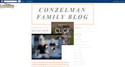 Desktop Screenshot of conzelmanfamily.blogspot.com