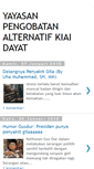 Mobile Screenshot of kiai-dayat.blogspot.com