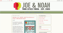 Desktop Screenshot of joeandnoah.blogspot.com