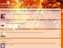 Tablet Screenshot of lufadadevida.blogspot.com
