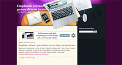 Desktop Screenshot of empleadovirtual.blogspot.com
