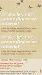 Mobile Screenshot of empleadovirtual.blogspot.com