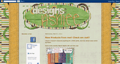 Desktop Screenshot of designsbyashlee.blogspot.com