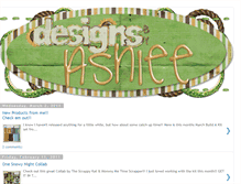 Tablet Screenshot of designsbyashlee.blogspot.com