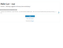 Tablet Screenshot of makeluv.blogspot.com