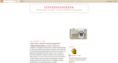 Desktop Screenshot of fenykepezogepinfok.blogspot.com