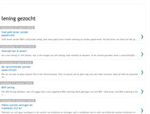 Tablet Screenshot of leninggezocht.blogspot.com