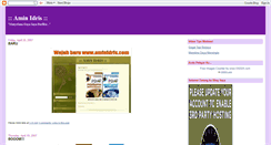 Desktop Screenshot of aminidris.blogspot.com