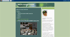 Desktop Screenshot of heladosgourmet.blogspot.com