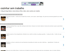 Tablet Screenshot of cozinharsemtrabalho.blogspot.com