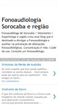 Mobile Screenshot of fonoaudiologiasorocaba.blogspot.com