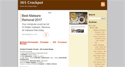 Desktop Screenshot of 365crockpot.blogspot.com