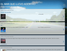 Tablet Screenshot of elmarquellevoadentro.blogspot.com