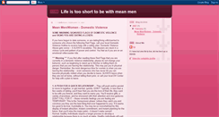 Desktop Screenshot of domesticviolence-info.blogspot.com