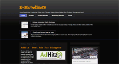 Desktop Screenshot of e-monetizers.blogspot.com