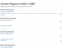 Tablet Screenshot of kgicsummerprogram.blogspot.com