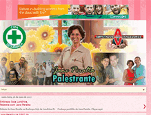Tablet Screenshot of palestrantejaneperalta.blogspot.com