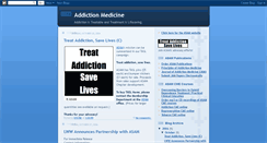 Desktop Screenshot of addictionmedicine.blogspot.com