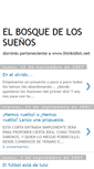 Mobile Screenshot of elbosquedelossuenos.blogspot.com