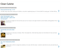Tablet Screenshot of cookingcleancuisine.blogspot.com