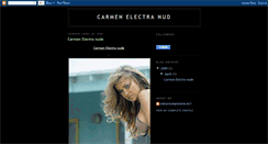 Desktop Screenshot of carmenelectranude12.blogspot.com