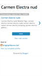 Mobile Screenshot of carmenelectranude12.blogspot.com
