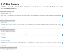 Tablet Screenshot of beth-awritingjourney.blogspot.com