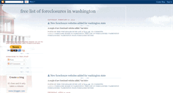 Desktop Screenshot of free-list-foreclosures-washington.blogspot.com