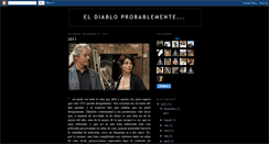 Desktop Screenshot of eldiabloprobablemente.blogspot.com