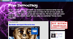 Desktop Screenshot of freedemocracy.blogspot.com