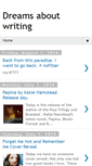 Mobile Screenshot of dreamsaboutwriting.blogspot.com