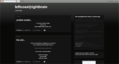 Desktop Screenshot of leftcoastrightbrain.blogspot.com
