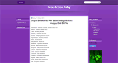 Desktop Screenshot of freeactionbaby.blogspot.com