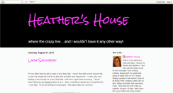 Desktop Screenshot of heathersabrsula.blogspot.com