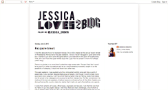 Desktop Screenshot of jessicaloves2blog.blogspot.com