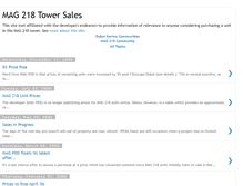 Tablet Screenshot of mag218sales.blogspot.com