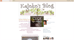 Desktop Screenshot of kejoko.blogspot.com