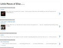 Tablet Screenshot of elisegroves.blogspot.com