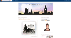 Desktop Screenshot of crafticious.blogspot.com